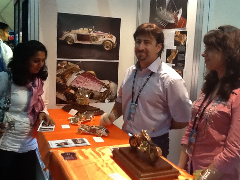 Oszvald Nándor-India Nemzetközi Ékszerkiállítás