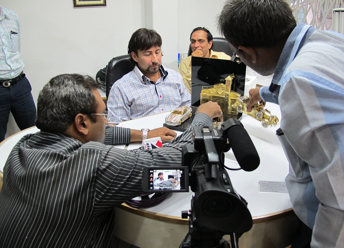 Oszvald Nándor-India Nemzetközi Ékszerkiállítás