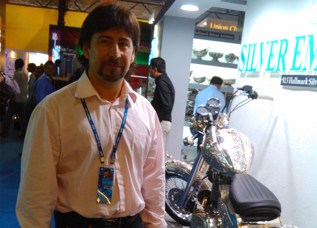 Oszvald Nándor-India Nemzetközi Ékszerkiállítás