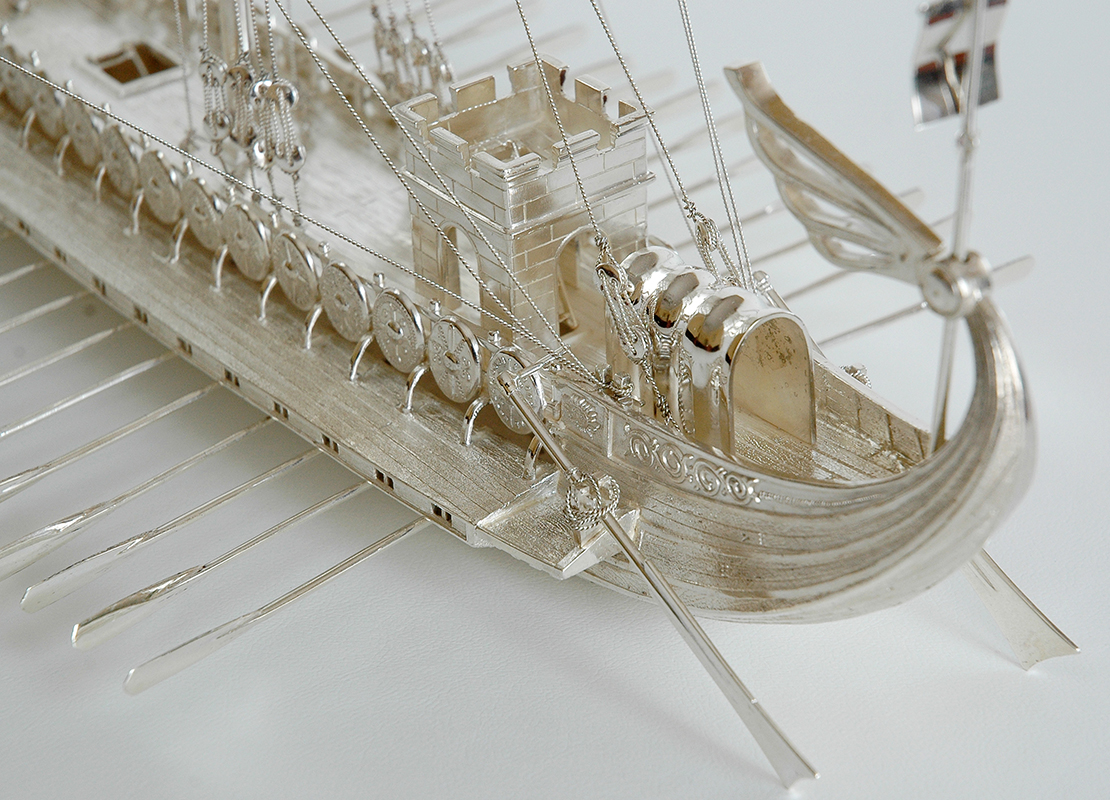 Oszvald Nándor-Antik hadigálya